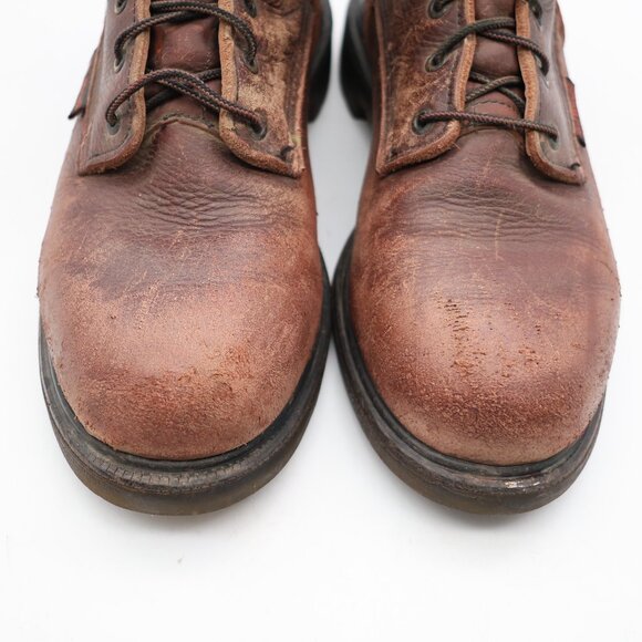 Red Wing Boots Mens Size 11 EE Supersole Brown Leather Work Boots Soft Toe 606